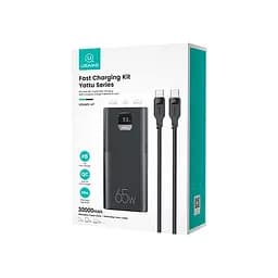 Зовнішній акумулятор Usams PB68 (US-CD185) 30000 mAh 65W з дисплеєм - мініатюра 6