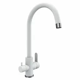 Смеситель для кухни Platinum 9A NESP (8204) белый