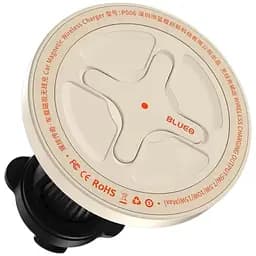 Автотримач Blueo Ape Legend Car Mount Magnetic Wireless Charger із бездротовою зарядкою White (BC5955W) [97415]