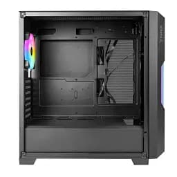 Корпус AZZA GUARDIAN GLASS, Black, без БЖ, Mid Tower, для E-ATX / ATX / Micro ATX / Mini ITX, Type-C / 2xUSB 3.0, макс. CPU - 170 мм / VGA - 400 мм, 1x120 мм ARGB, бічна панель із загартованого скла (CSAZ-520BG) - мініатюра 5