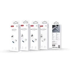Адаптер XO NB256A USB-A female to Lightning adapter Білий - мініатюра 2