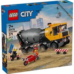 Конструктор LEGO City Бетоносмеситель 371 деталь (60478)