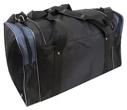 Дорожня сумка Wallaby 430-8 60L Чорна із сірим - мініатюра 9