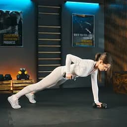 Набір фітнес гантелей TREX Sport TX-V120VS з підставкою 12кг - мініатюра 7