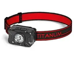 Ліхтар налобний Titanum H09, чорний, 170 Лм, акумулятор (400 mAh Li-ion), Type-C, IPX3 (TLF-H09)