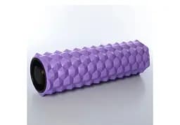Масажний ролик EasyFit Triangle 45 см фіолетовий (EF-1843-V)