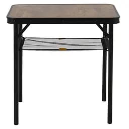 Стіл Bo-Camp Garland 60x45 cm Black/Wood look (1404195) - мініатюра 6