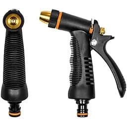 Пистолет Bradas для полива металлический PROFI регулируемый BLACK LINE ECO-KT233FRS