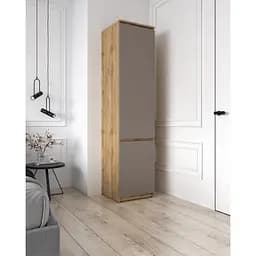 Пенал со штангой Moreli T-218 500x2117x498 мм Дуб аппалачи/Капучино (mo-t218-apalach-capuch)