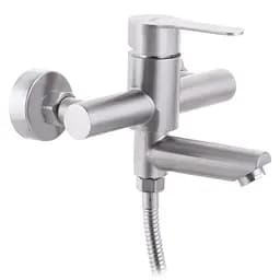 Смеситель для ванны Zerix DAX-009 ZX3146 Нержавеющая сталь