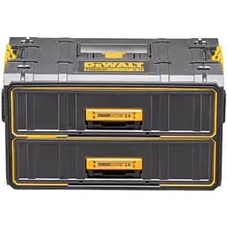 Ящик DeWalt Toughsystem 2.0 модуль на 2 ящики 555х320х320 мм (DWST83529-1)