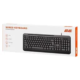 Клавіатура 2E KM1040 USB UA Black (2E-KM1040UB_UA) - мініатюра 8