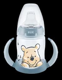Поїльник з ручками Nuk First Choice Disney, з силіконовою насадкою, 150 мл, блакитний (3954049)