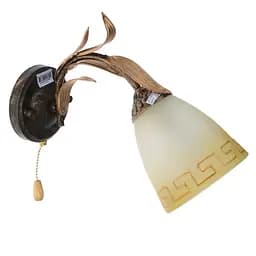 Бра Brille LK-150W/1 настінне накладне з вимикачем флористика