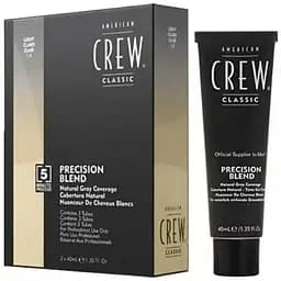 Система маскировки седины American Crew Precision Blend Shades 7-8, 40 мл