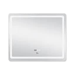 Дзеркало Qtap Mideya з антизапотіванням (DC-F910) 1000x800 QT2078F910W, Білий - мініатюра 4