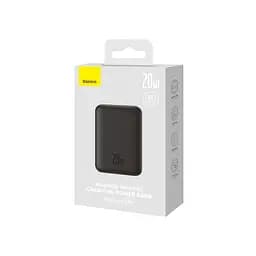 Зовнішній акумулятор Baseus MagSafe магнітний 6000mAh 20W (PPCX020001) чорний - мініатюра 5