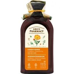 Бальзам-кондиціонер проти лупи Зелена Аптека Календула та розмаринова олія для жирного волосся, 300 мл