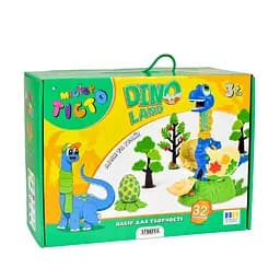Набір для творчості Strateg Містер тісто Dino Land (41035)