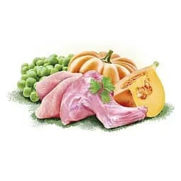 Корм вологий Brit Care Christmas for Dogs Rabbit with Turkey для дорослих собак різдвяна вечеря з кроликом та індичкою 400 г - мініатюра 2