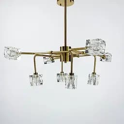 Люстра дизайнерська Crystal square Line.F H 9828/8 - мініатюра 3