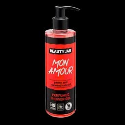 Гель для душу Beauty Jar Mon Amour, парфумований, 250 мл + Губка для душу Suavipiel Black Sense Sponge, 1 шт. - мініатюра 2