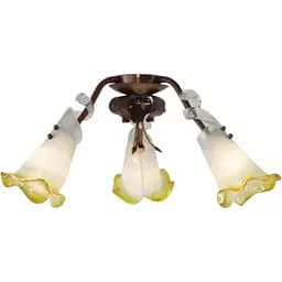 Люстра стельова Brille флористика E14 60W BR (BKL-071C/3)