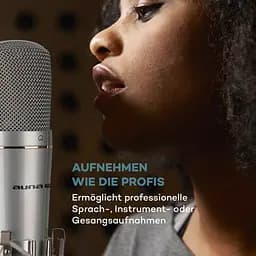 Конденсаторний USB-мікрофон Auna MIC-920 USB (10034262) - мініатюра 9