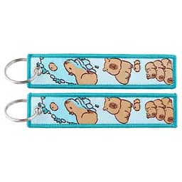 Брелок тканевый Капибара Capybara 10 см