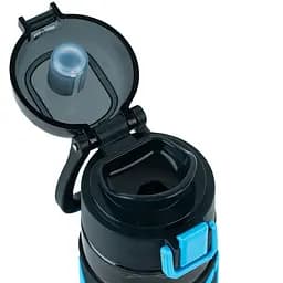 Пляшечка для води Kite Enjoy 680 мл чорно-блакитна (K25-1233-2) - мініатюра 4