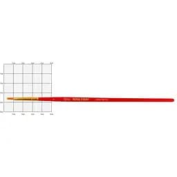 Кисть синтетика плоская Rosa START короткая ручка