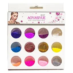 Блесточки для дизайна ногтей Aoyasiyue Art decoration Best W7 №01