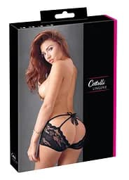 Жіночі трусики - Cottelli Collection Panties Black - S Orion 513223102871021 90161