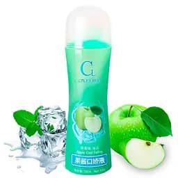 Гель-лубрикант зволожуючий їстівний яблуко Green Apple 100 мл на водній основі