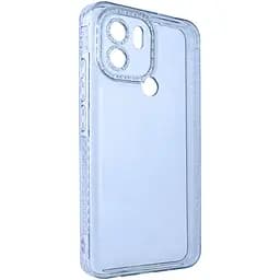 Чохол Epik TPU Starfall Clear для Xiaomi Poco C51 Блакитний