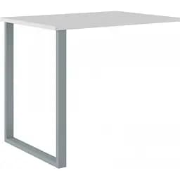 Стіл-приставний Gerbor Кабі BIU90 Попелястий/Антрацитовий (GRB-1305)