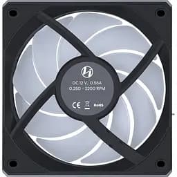 Кулер до корпусу Lian Li Uni Fan CL WIRELESS 120-3, Black (G99.12CL1W3B.00) - мініатюра 4