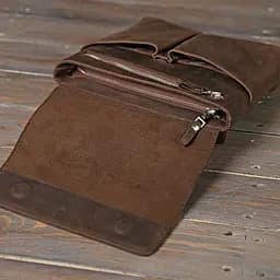 Чоловіча шкіряна сумка SHVIGEL 25,5х23х4,5 см sum0012623 - мініатюра 8