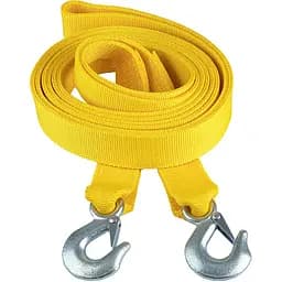 Трос буксир Штурмовик ТРШ-245-3-1 стрічка 3 тонни 46 мм х 4.5 м жовтий (ТРШ-245-3-1)