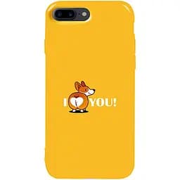 Чехол-накладка Toto Pure TPU 2 mm Print Case Apple iPhone 7 Plus/8 Plus #68 Korgias Yellow