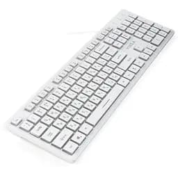 Клавіатура Vinga KB410 White (KB410 White) - мініатюра 3