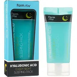 Зволожуюча нічна маска FarmStay Hyaluronic Acid Every Night Sleeping Pack з гіалуроновою кислотою 120 мл