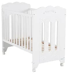 Детская кроватка Micuna Bonne Nuit White, 120х60 см, белый (BONNE NUIT WHITE)