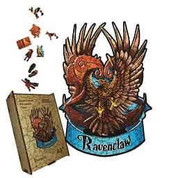 Пазл деревяний Рейвенклов, А5, Картонна коробка 35 елементів