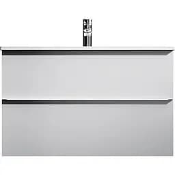 Тумба з умивальником AM.PM X-Joy S підвісна 100 см 2 ящики білий MTA-FHX1002WG-WCC1002WG Білий