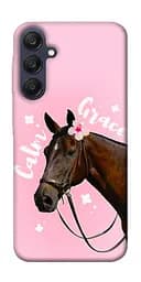 Чохол Demsky Horse with flower для Samsung Galaxy A25 5G