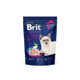 Сухий корм Brit Premium Cat by Nature Sterilised для стерилізованих кішок, з куркою, 800 г