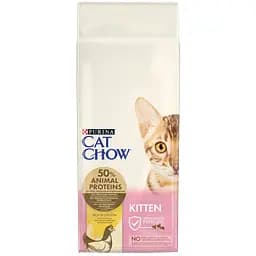 Сухой корм для котят Cat Chow Kitten с курицей 1.5 кг