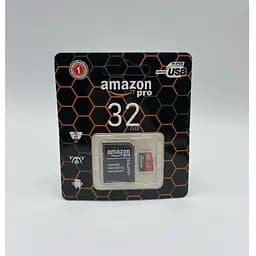 Високошвидкісна картка пам'яті на 32 GB micro SD class 10 з кишенею AMAZON Pro