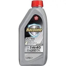Масла моторные Texaco Havoline Ultra 5W-40 Acea A3/B3/B4/API SN/CF 1 л (28764)